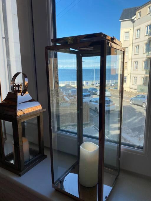 Luxury Modern 1Bed Sea View Apartment Rhôs-on-Sea Dış mekan fotoğraf